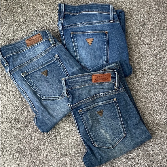 Guess Denim - 🌸 Guess jeans, 3 pairs, US size 24-25